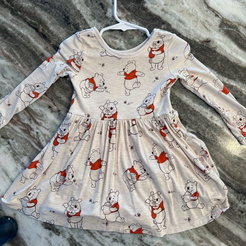 Little Sleepies Disney Winnie the Pooh skater dress
